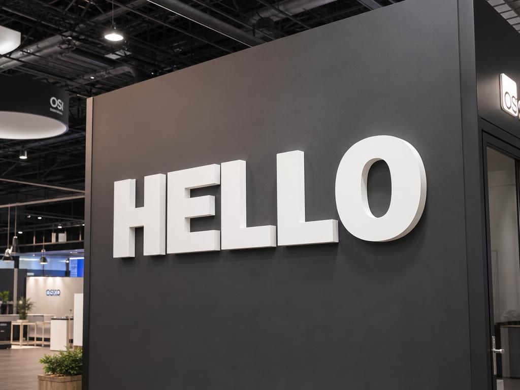 Dimensional Foam Letters