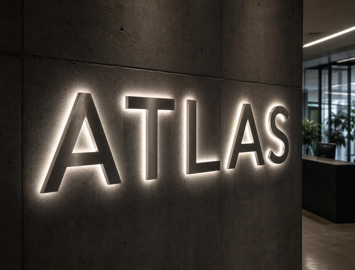 Backlit Halo Letters