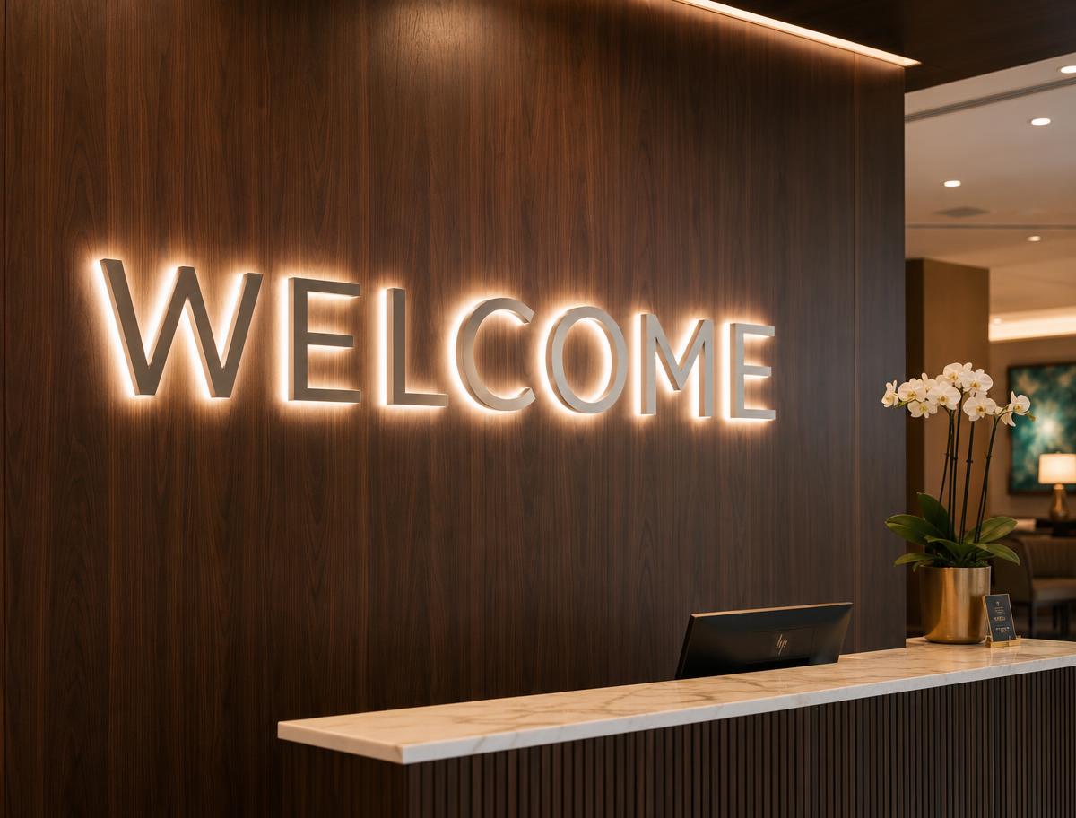 Acrylic LED Mini Letters