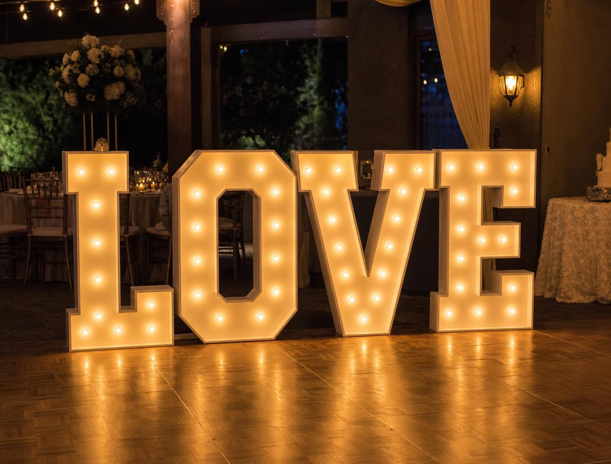 Marquee Light Up Letters