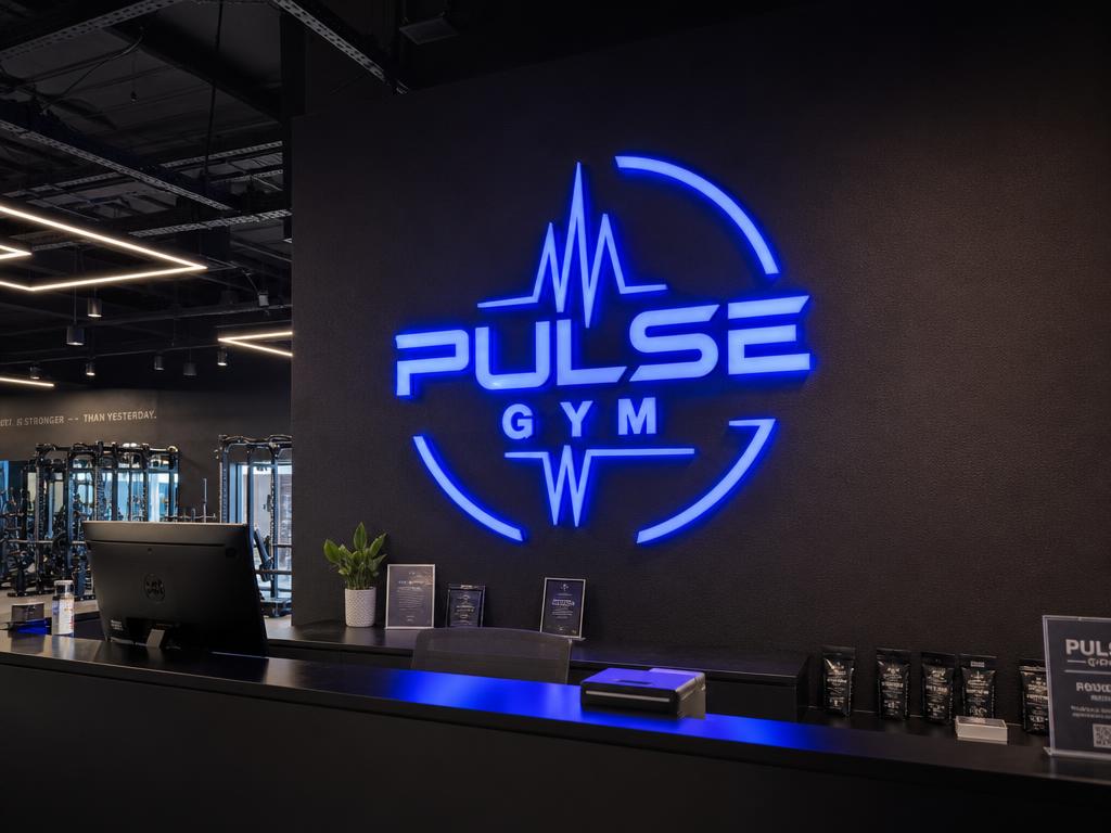 Neon Business Logo Sign