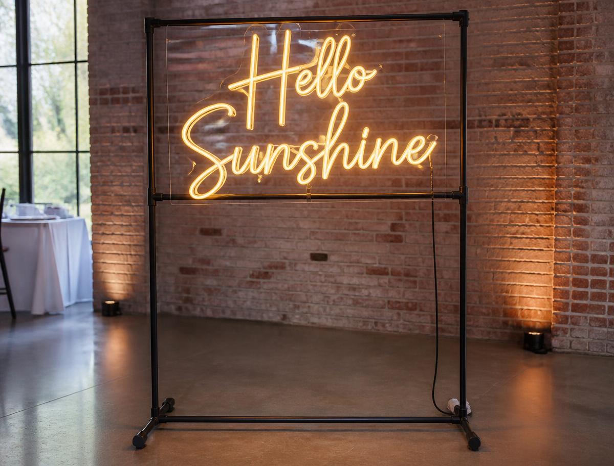 “Hello Sunshine” Neon Sign